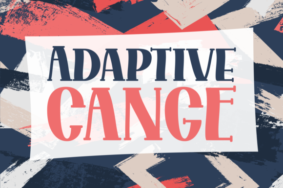 Adaptive Cange: A Bold Script Font for Your Brand