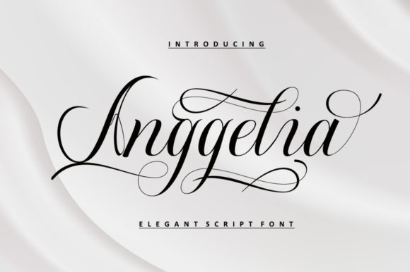 Anggelia: The Elegant Script Font for Modern Campaigns