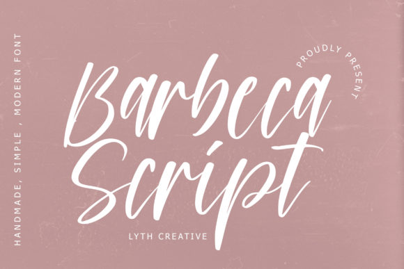 Barbeca: The Modern Handwritten Font for Branding