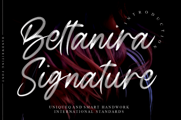 Beltanira Signature: The Elegant Script Font for Brands
