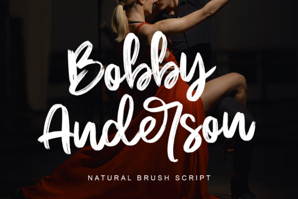Bobby Anderson: A Modern Script Font for Editorial Design