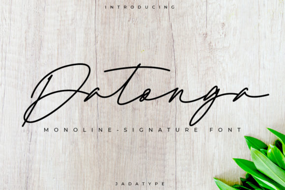 Datonga: A Stylish Script Handwritten Font for Editorial Design