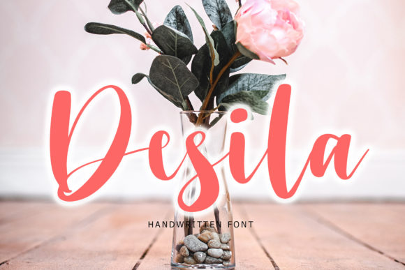 Desila: A Vintage Script Font for Makers