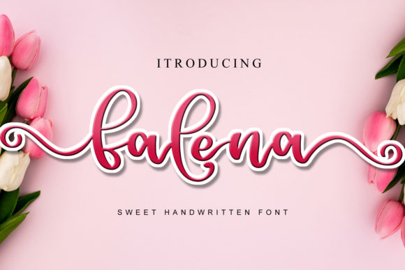 Falena: The Elegant Script Font for Makers