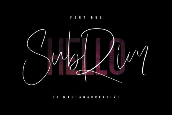 Hello Subrim: A Duo Font for Editorial Design