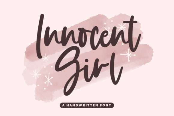 Innocent Girl: An Elegant Script Font for Campaigns
