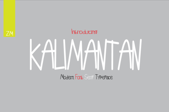 Kalimantan: A Quirky Script Font for Creative Editorial Design