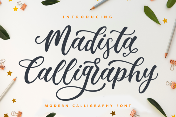 Madista Calligraphy: A Modern Script Font for Brands