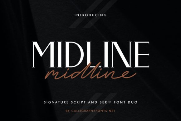 Midline: The Duo Font for Bold Campaigns