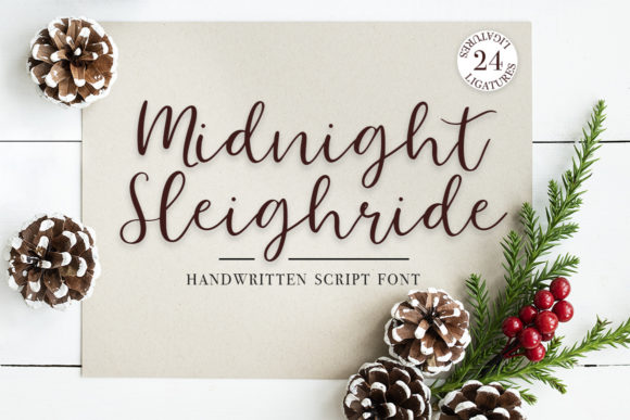 Midnight Sleighride: The Ultimate Script Font Review
