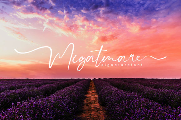 Migatmare: A Unique Script Font for Crafters