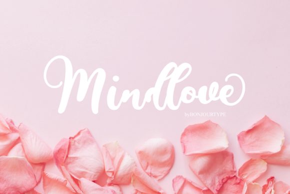 Mindlove: A Whimsical Script Font for Marketers