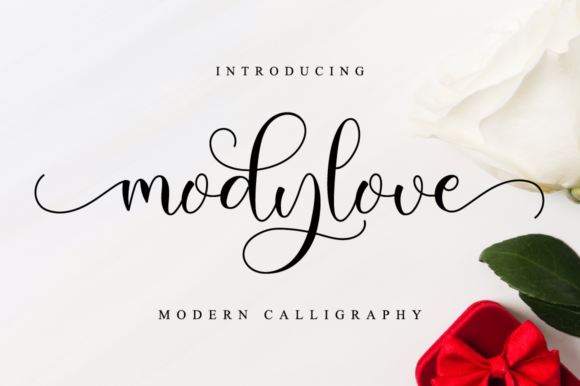 Mody Love: A Romantic Script Font for Your Brand