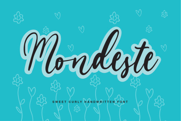Mondeste: The Exquisite Script Font for Crafters