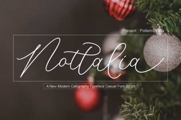 Nottalia: A Modern Calligraphy Font for Business Branding