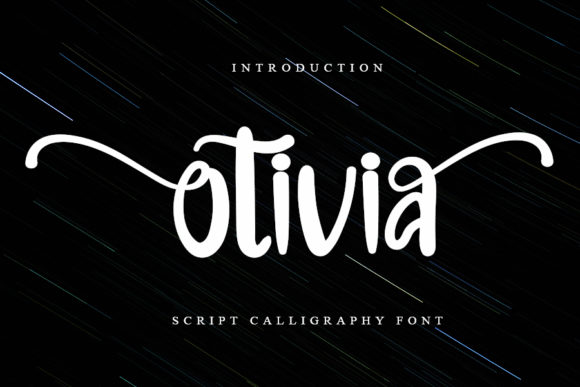 Otivia: The Sweet Script Font for Your Brand