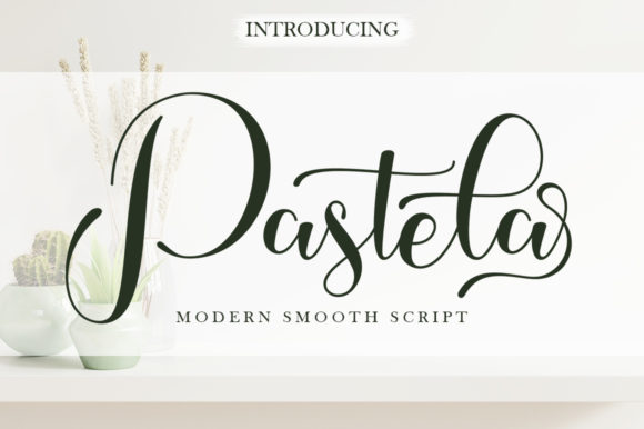 Pastela: A Modern Script Font for Digital Branding