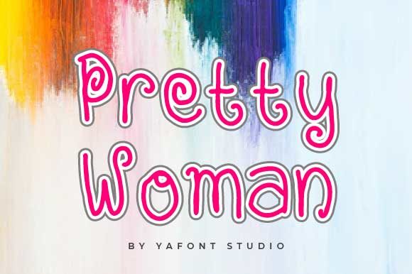 Pretty Woman: A Premium Script Font for Elegant Branding