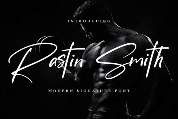 Rastin Smith: An Elegant Script Font for Web Design