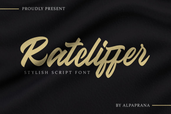 Ratcliffer: A Modern Script Font for Bold Campaigns