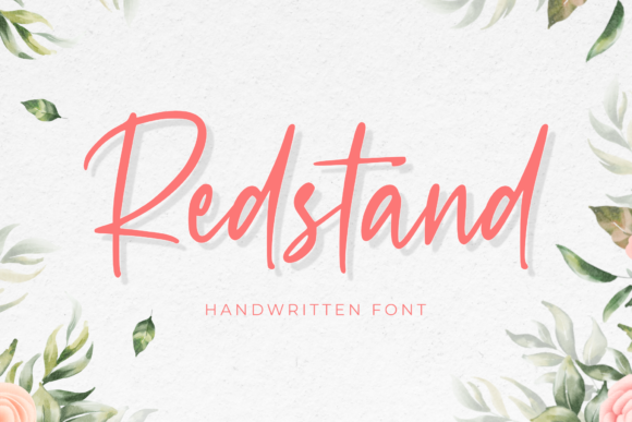 Redstand: A Script Font for Campaigns