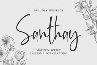 Santhay: The Authentic Script Font for Small Business