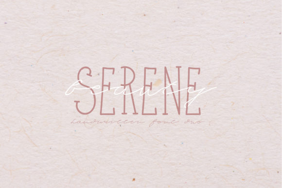 Serene Beauty: A Maker's Review of This Delicate Duo Font