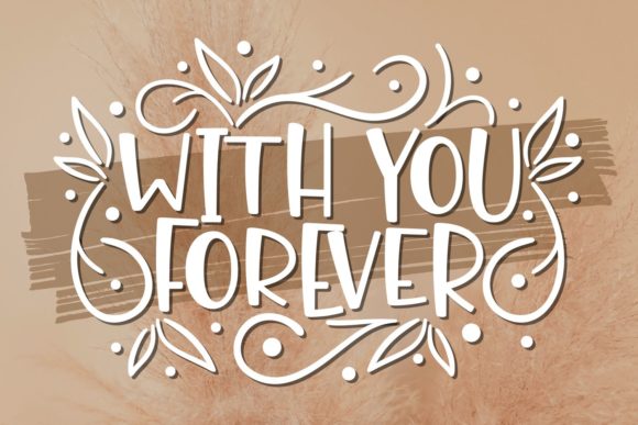 With You Forever: An Elegant Script Font Review